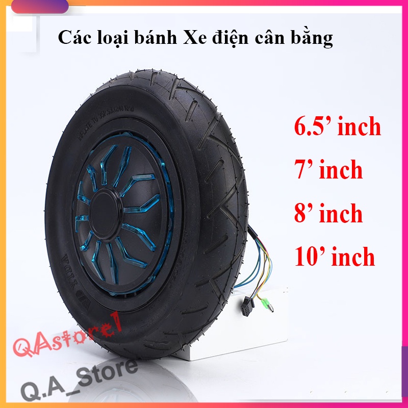 Bánh xe cân bằng Mitech 6.5 inch 8 inch 10 inch bánh led xe điện cân bằng 6.5 inch