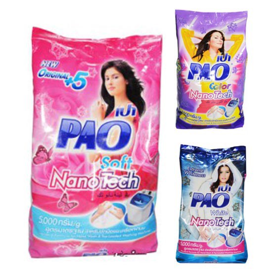 [HCM]- BỘT GIẶT PAO 5KG THÁI LAN