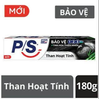 Kem đánh răng PS than hoạt tính 180g