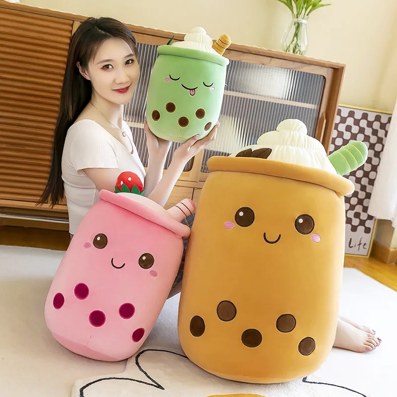 Gối Tựa Lưng Nhồi Bông Mềm Mại Họa Tiết Hoạt Hình Dễ Thương