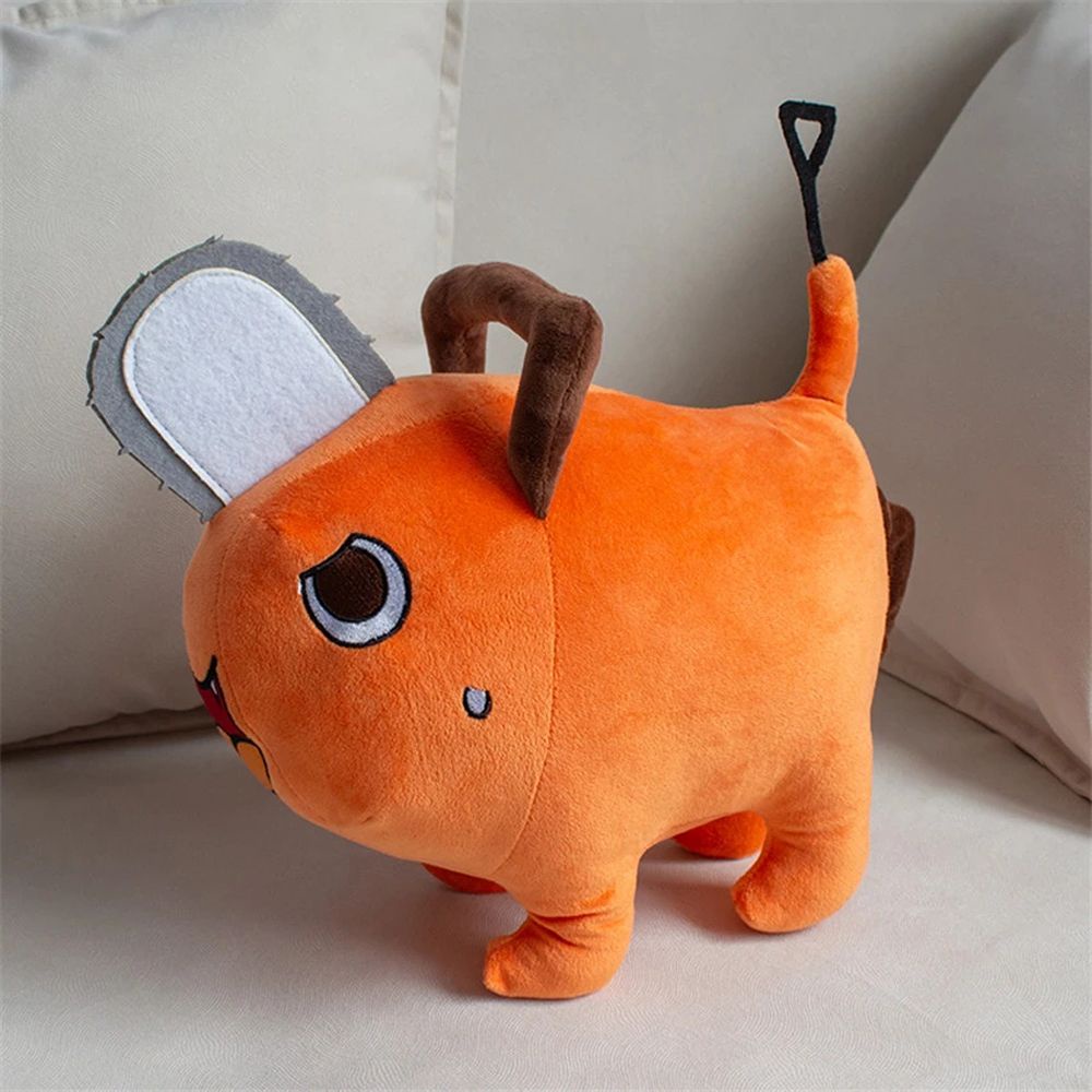 Gối nhồi bông hình nhân vật hoạt hình trong Pochita 1 kích thước 25/40cm dùng làm quà tặng sinh nhật cho bé