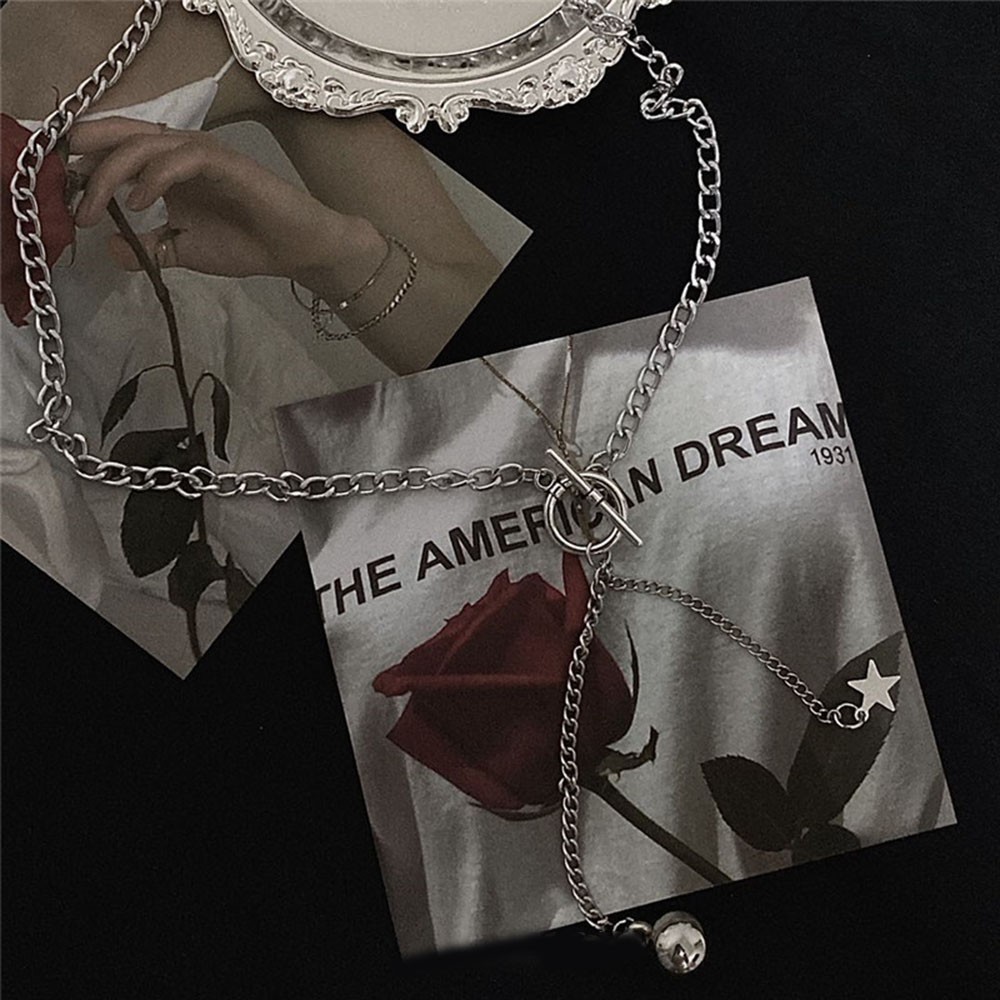 vòng cổ Hợp Kim Mặt Ngôi Sao Thời Trang Cho Nữ