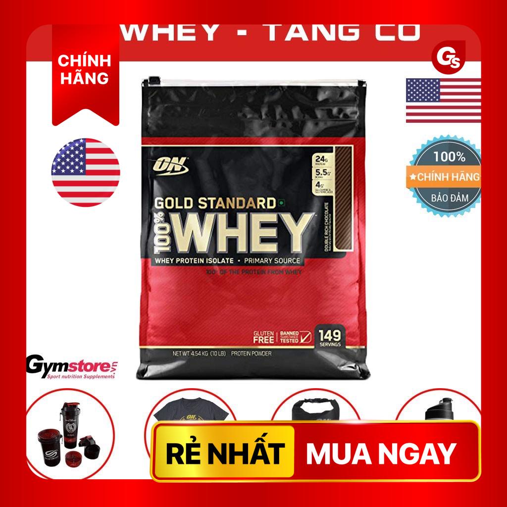 Sữa tăng cơ Whey Protein ON Gold Standard 100% Whey 10Lbs, (144 servings)