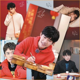 Bộ poster Dịch Dương Thiên Tỉ Tfboys 8 tấm