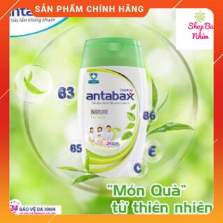 Combo 4 chai sữa tắm diệt khuẩn Antabax 200ml đủ màu