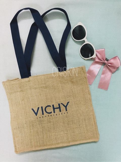 Quà Tặng Vichy- Túi Tote I Love Vichy