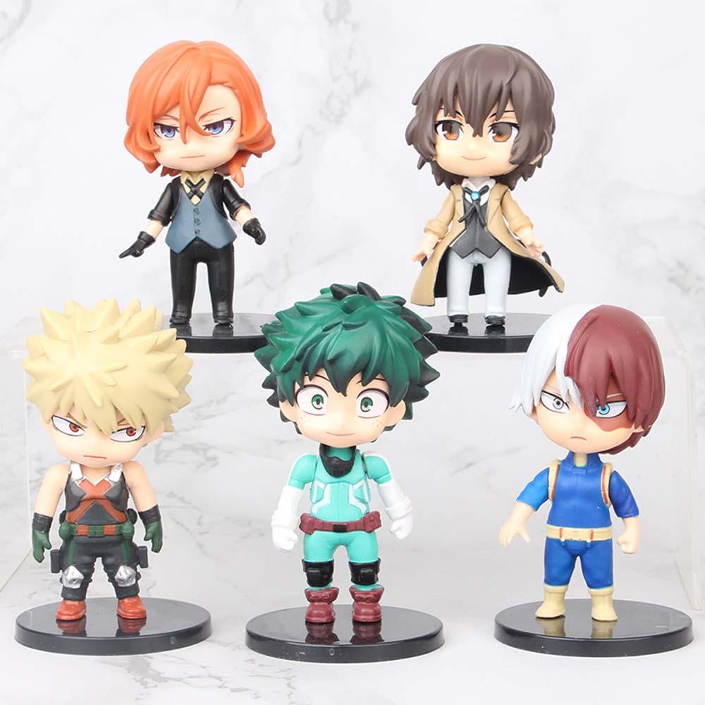 Mô Hình Nhân Vật Nakahara Chuya Midoriya Izuku 10cm Trang Trí Bàn Làm Việc