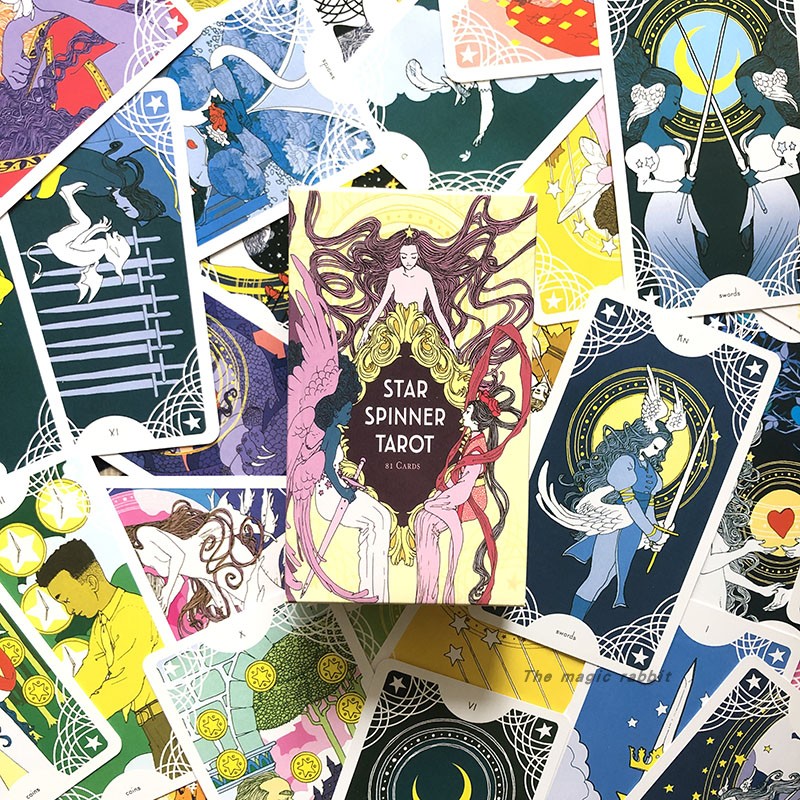 SPINNER Bộ Bài Tarot Chất Lượng Cao Tiện Lợi Dễ Sử Dụng