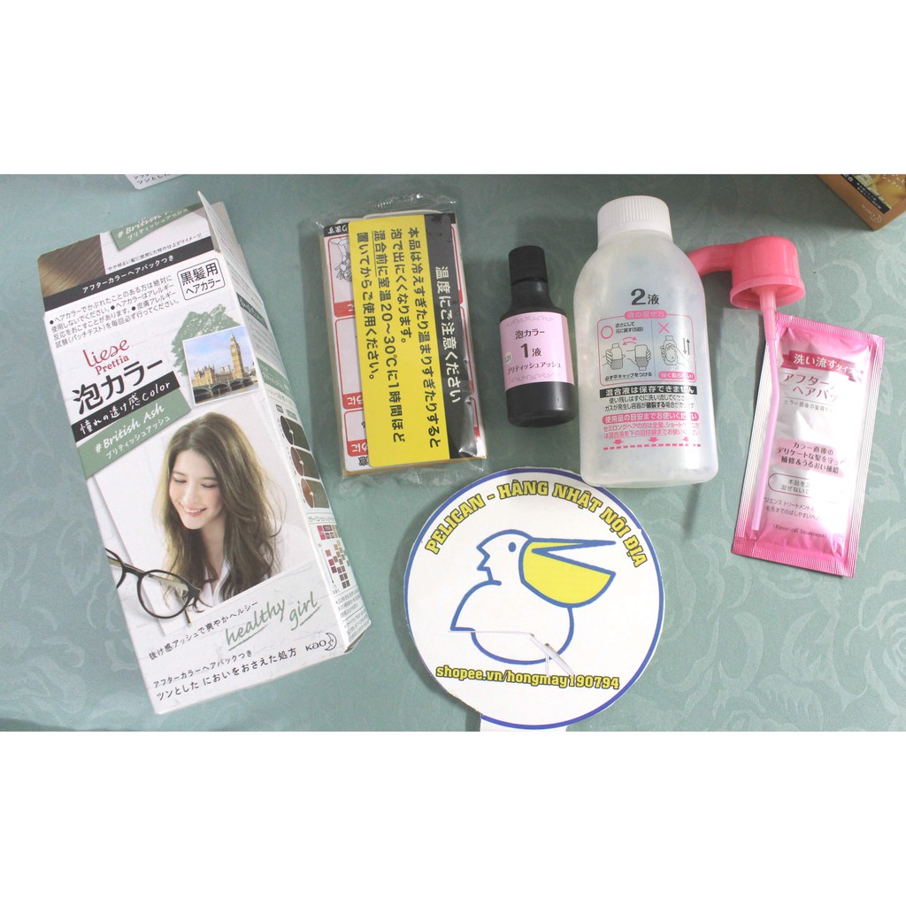 Thuốc nhuộm tóc tạo bọt Liese Prettia Nhật Bản | BigBuy360 - bigbuy360.vn