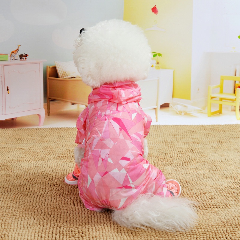 Áo Chống Nắng Bốn Chân Bảo Vệ Bốn Chân Bằng Lụa Lạnh Mỏng Mát Mẻ Thoáng Khí Dành Cho Cún Cưng {27Pets
