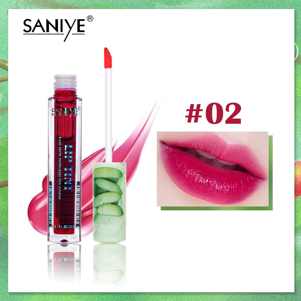 [Hàng mới về] Son tint SANIYE chiết xuất từ lô hội chống thấm nước 3 màu sắc tùy chọn L1139 | BigBuy360 - bigbuy360.vn