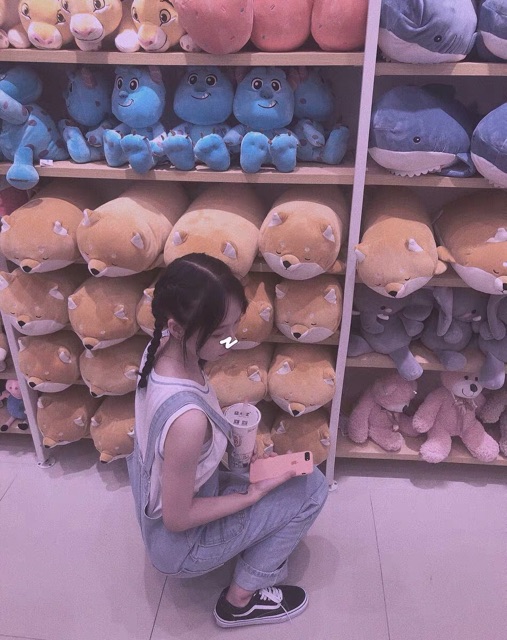 [KÈM ẢNH THẬT] quần yếm bò dài basic khoá cạnh túi trước dáng baggy ulzzang hàn quốc | BigBuy360 - bigbuy360.vn