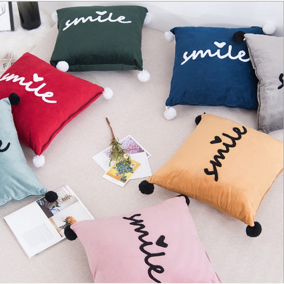 [Hàng cao cấp] Vỏ gối tựa lưng, trang trí sofa nhà cửa văn phòng, cửa hàng M23