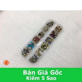 Đá Chân Nhọn 12 màu MIX SIZE