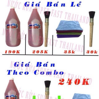 Nước rửa Super fast