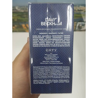 Nước hoa nam - DAVID BECKHAM - classic blue - 90 ml
