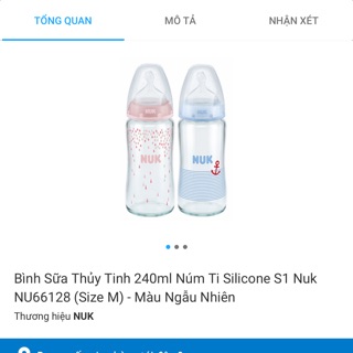 Bình sữa Nuk