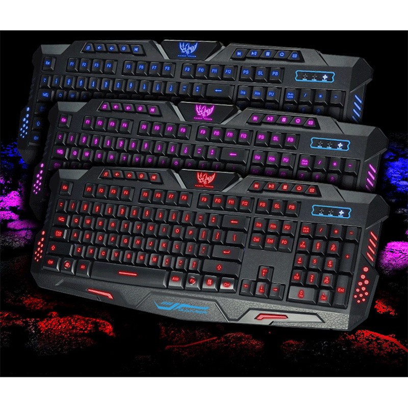 [On Sale] M200 mechanical armor three-color backlit keyboard cl lol wired gaming keyboard luminous keyboard