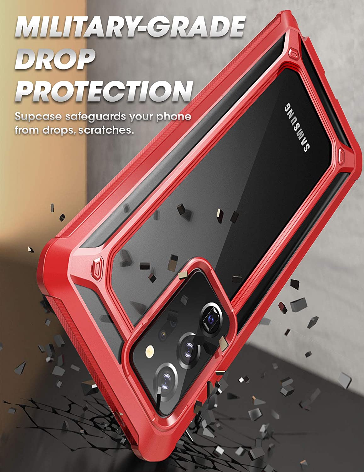 Ốp Điện Thoại Dòng Supcase Ub Exo Pro Không Có Tấm Bảo Vệ Màn Hình Cho Galaxy Note 20 Ultra Bản 2020