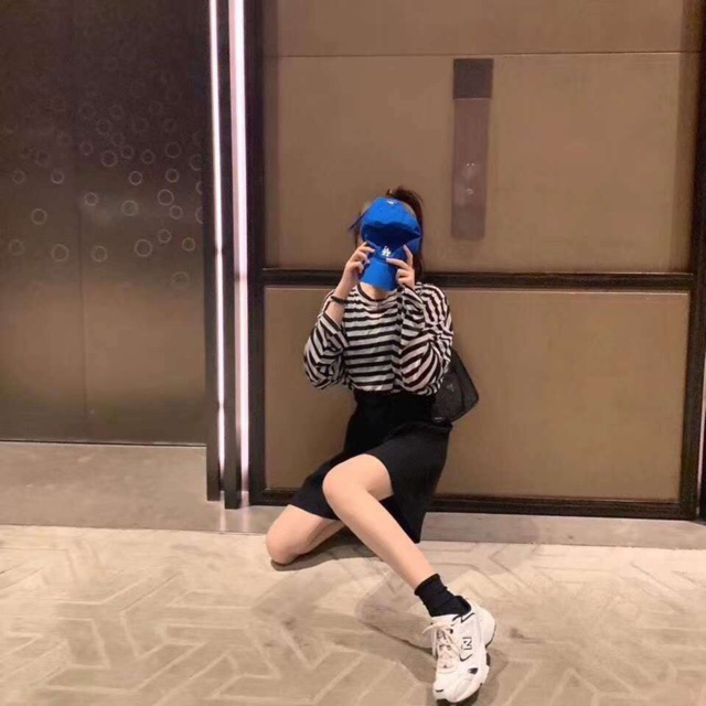 Quần short ống rộng xếp ly