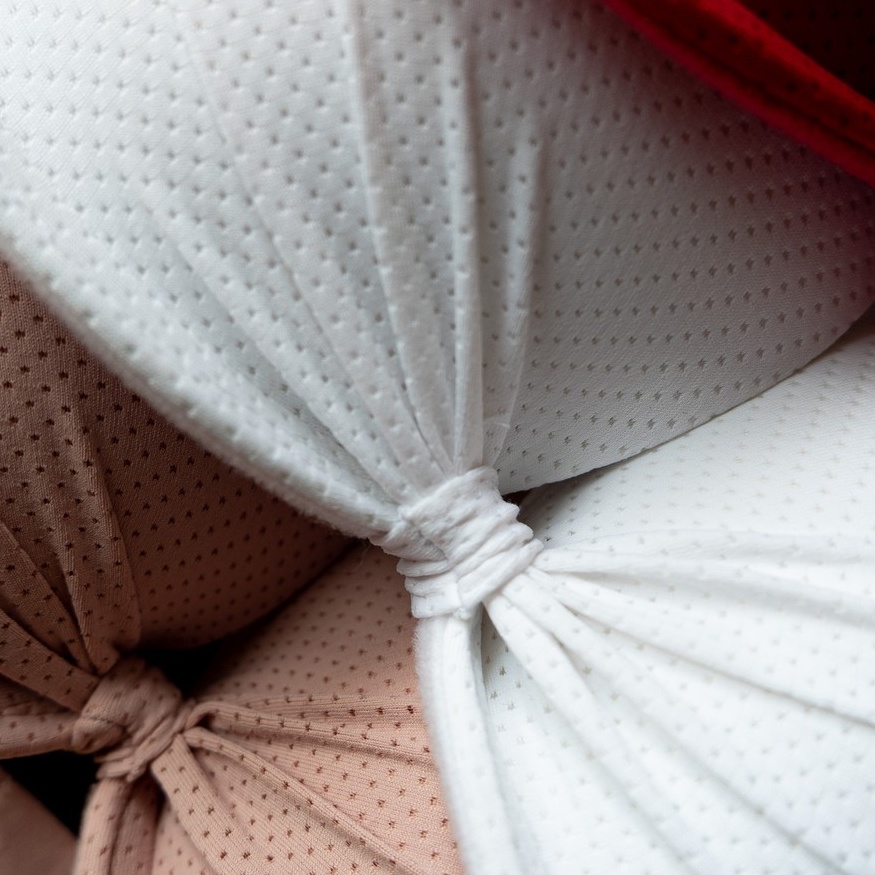 Áo Ngực Nâng 2 Quây Cài Sau Có Gọng Vải Su Thông Hơi Siêu Thoáng Khí DAN L&amp;U 6611