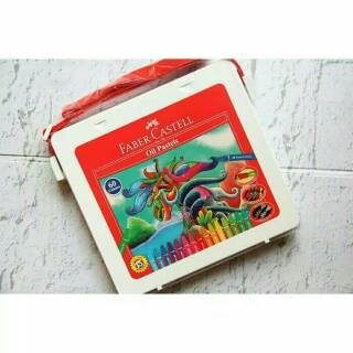 FABER CASTELL Bút Sáp Đầu Lục Giác Màu Pastel 60 Màu