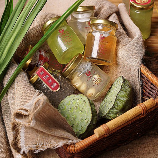 hũ thủy tinh đựng yến, tinh bột, dầu dừa, gia vị 70ML