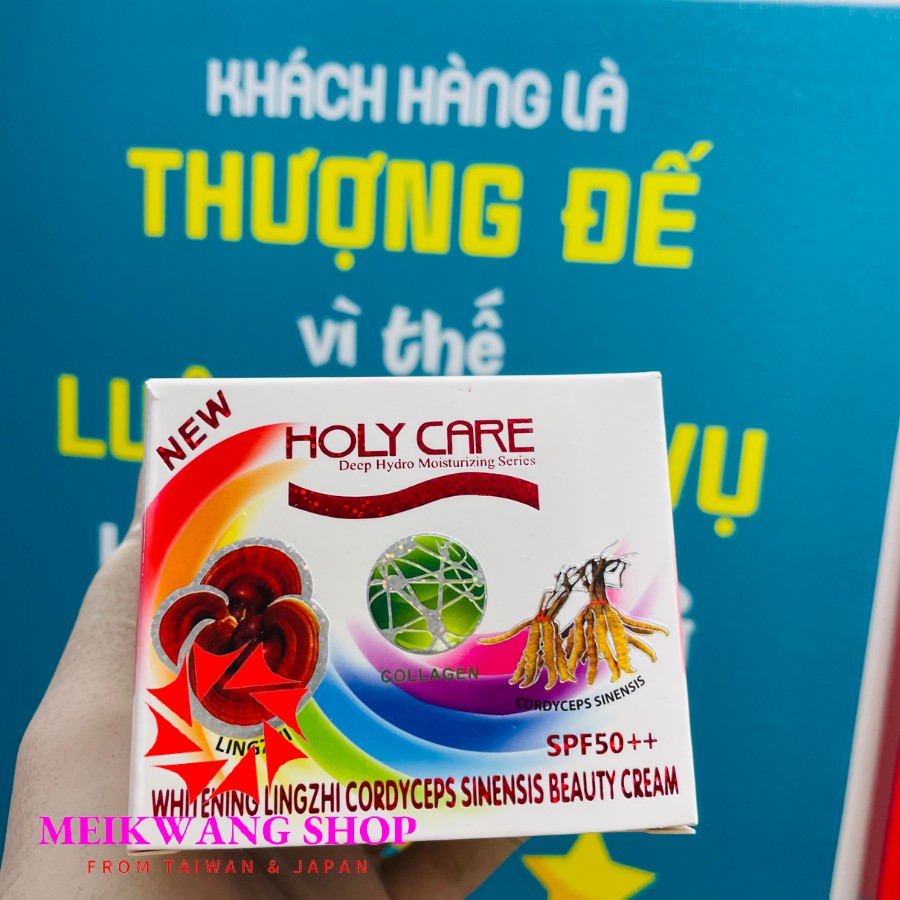 KEM HOLY CARE ĐÔNG TRÙNG HẠ THẢO NẤM LINH CHI HOLY CARE 9 TÁC DỤNG (9 TRONG 1)