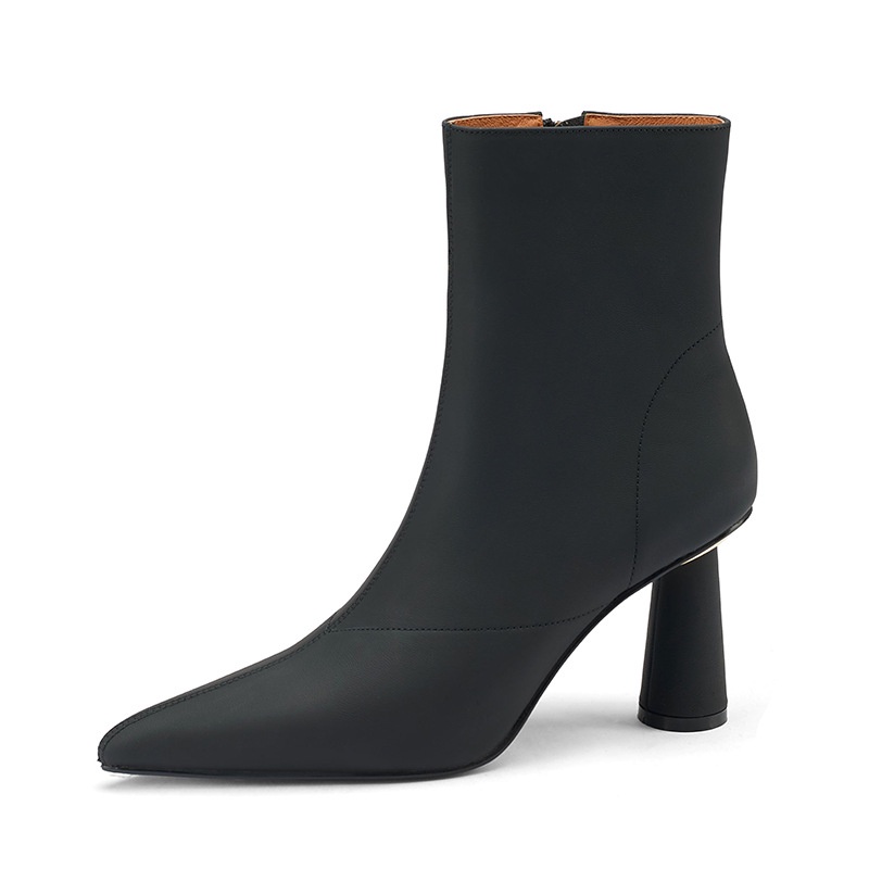 Giày bốt cổ thấp đế dày chất liệu thoáng khí thời trang xuân thu cho nữ | BigBuy360 - bigbuy360.vn