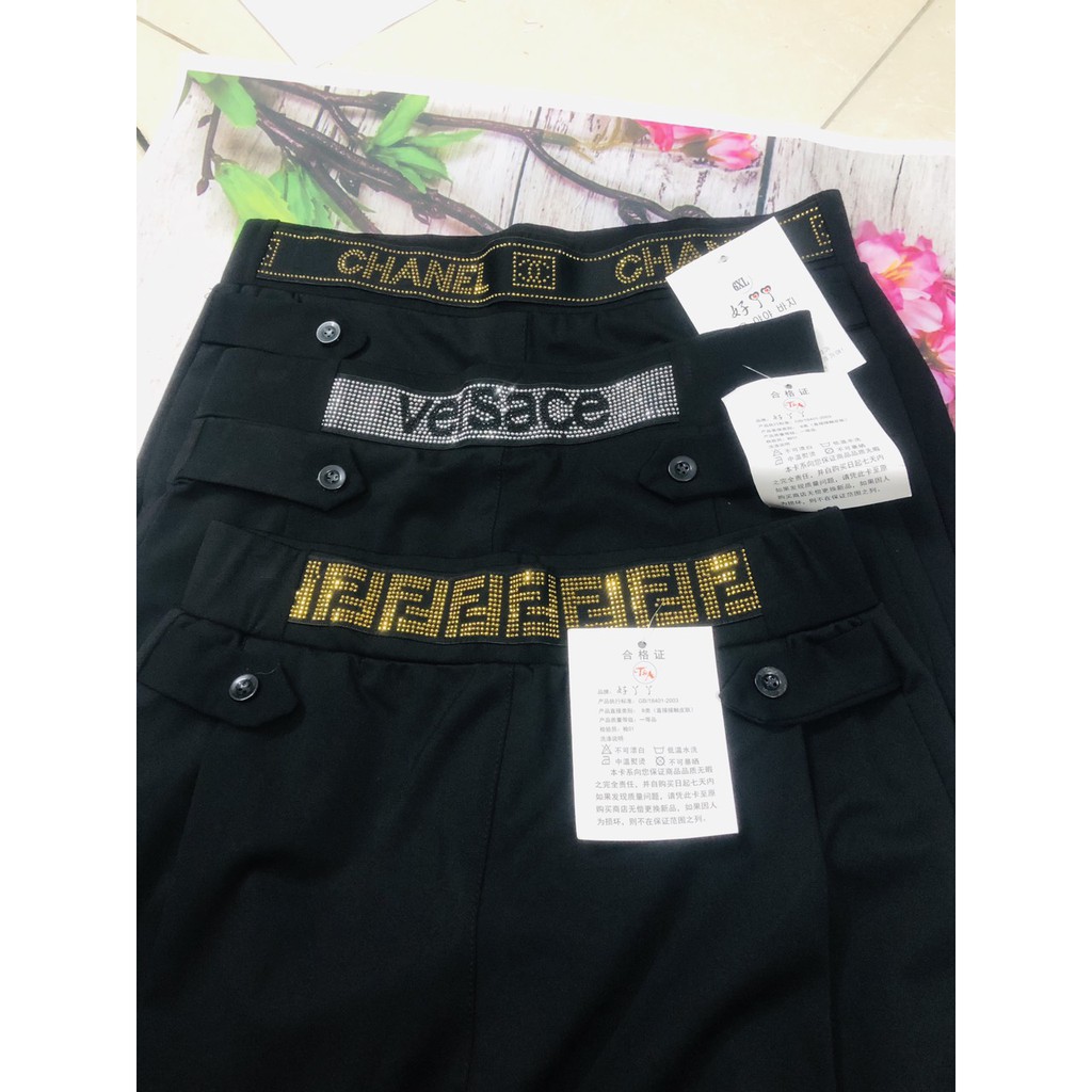 {SALE LỖ } Quần bom cạp chữ hot hit chất umi siêu đẹp | BigBuy360 - bigbuy360.vn