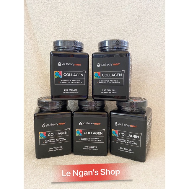 Viên uống Youtheory Collagen Advanced Men 290 viên/390 viên.