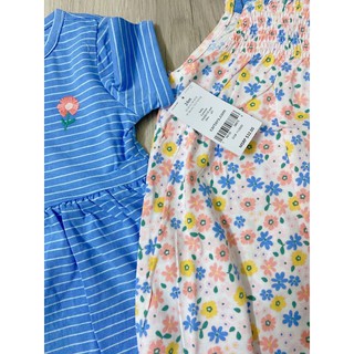 Romper + Váy kèm chip Carter's cho bé size 24m ( tách lẻ set ib )