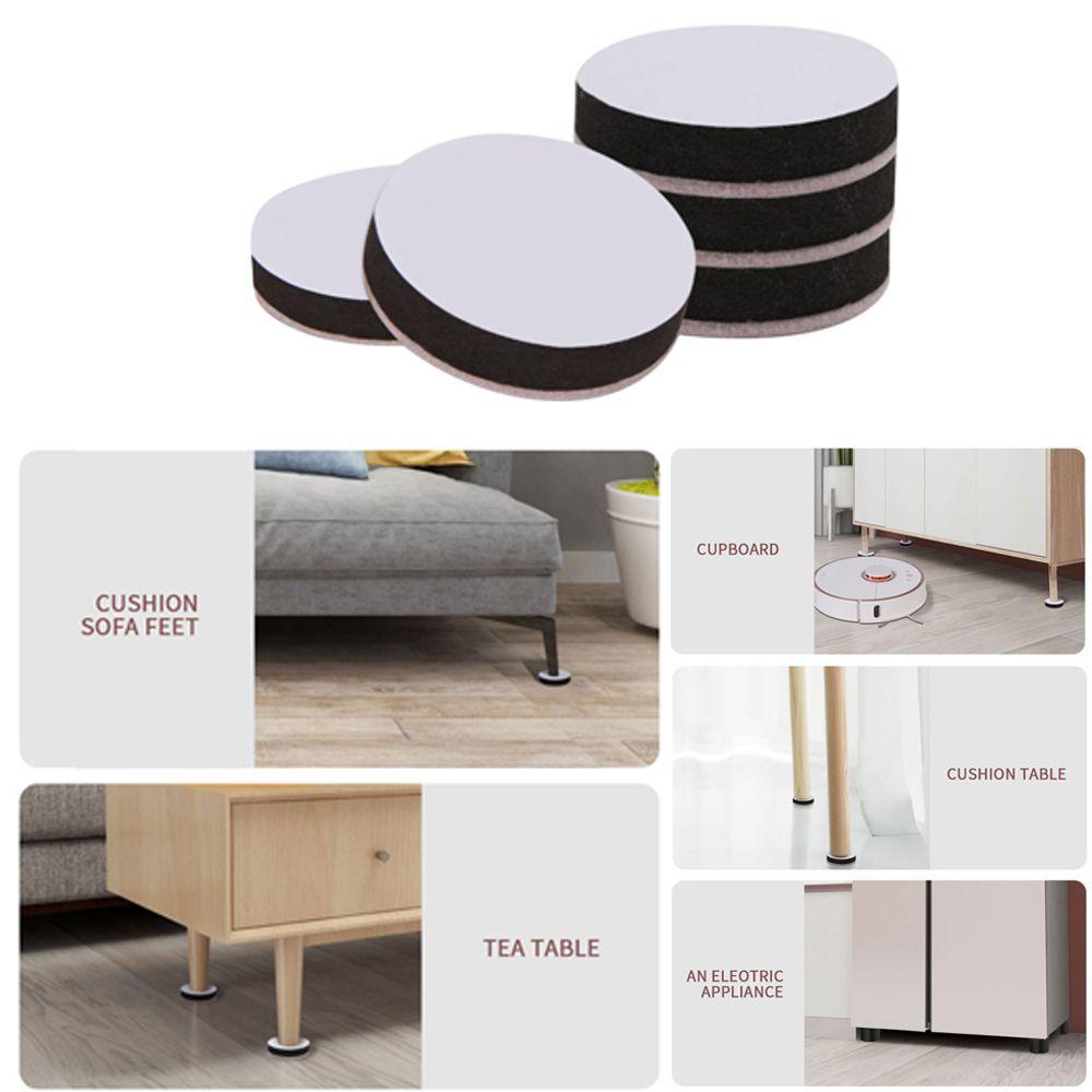 Bộ 4 miếng lót chân ghế sofa KUNHEV nâng chiều cao đa năng chống trượt
