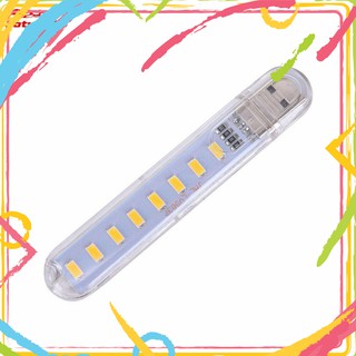 EW9 Đèn LED USB Mini 8 Bóng DC 5V 19