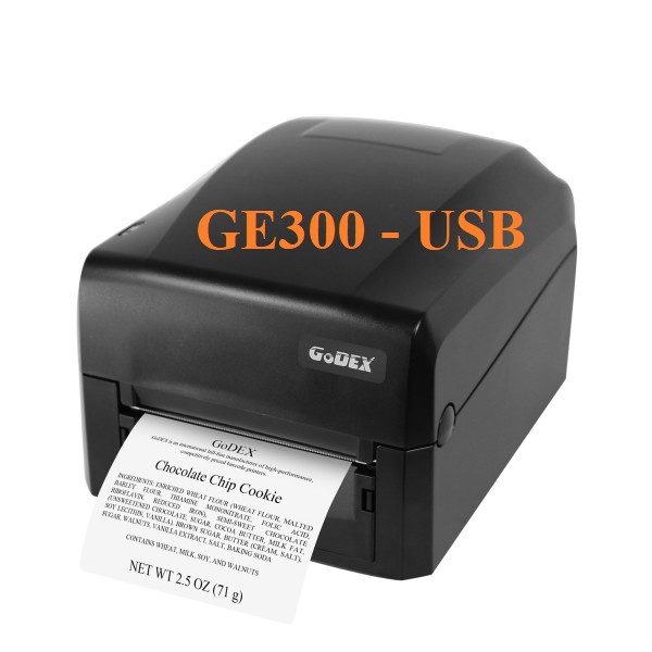 Máy In Mã Vạch Godex GE300 USB