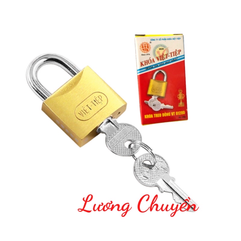 Khoá đồng Việt Tiệp phi 5 -01280 bấm chuyên khoá tủ ở công ty