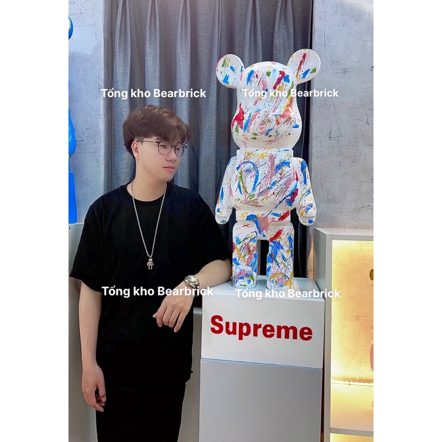 Bearbrick 1000 và gấu bearbrick 50cm, mẫu color- Chin Official Store