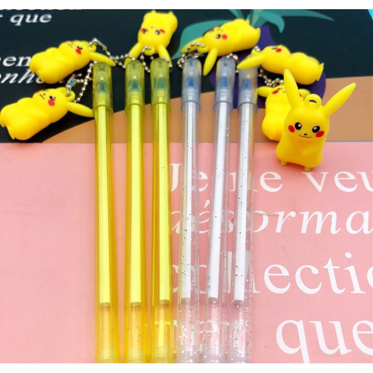 Bút Gel nước mực hình pikachu cute[ Free ship đơn từ 50K]