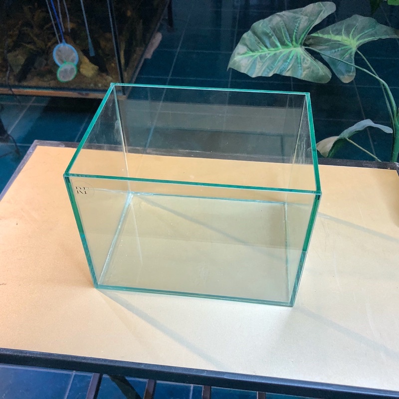 Bể cá mini D20xR15xC15cm dán dấu keo