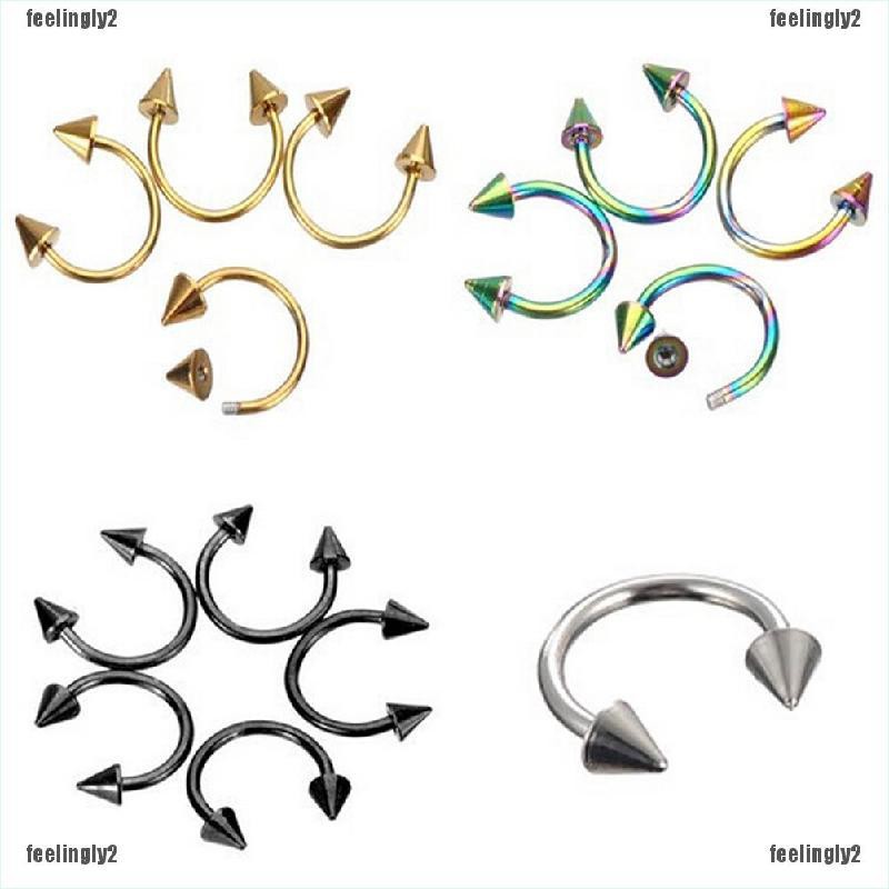 Khuyên Mũi Kim Loại Hình Ngựa Độc Đáo