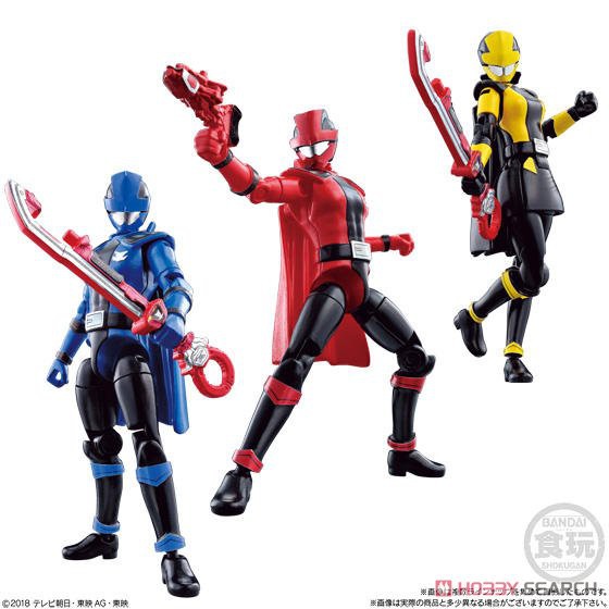 [Mới-có sẵn] Siêu nhân SODO Super Sentai Patranger, Lupinranger Red - Blue - Yellow - Green - Pink Ranger Power Rangers