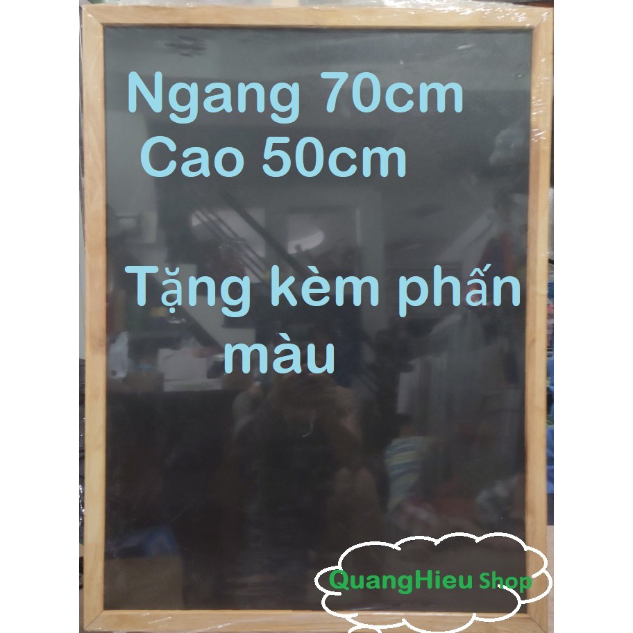 Bảng menu 2 mặt viết phấn kích thước 50 x 70cm tặng kèm phấn