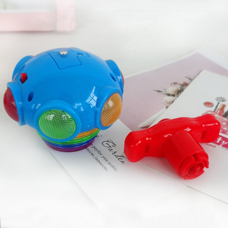 Đồ chơi con quay gỗ, con quay nhựa, cù quay có nhạc và đèn led quay tít siêu vui nhộn cho bé 💖