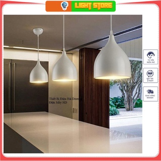 Đèn Thả Trần - Đèn Thả Trang Trí Giọt Nước Bé TN259 18cm (Trắng) -  Phong Cách Hiện Đại, Trẻ Trung, Chất Liệu An Toàn