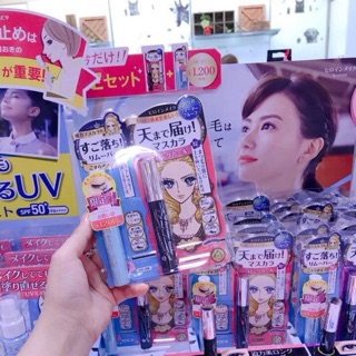 Set mascara + tẩy trang kissme