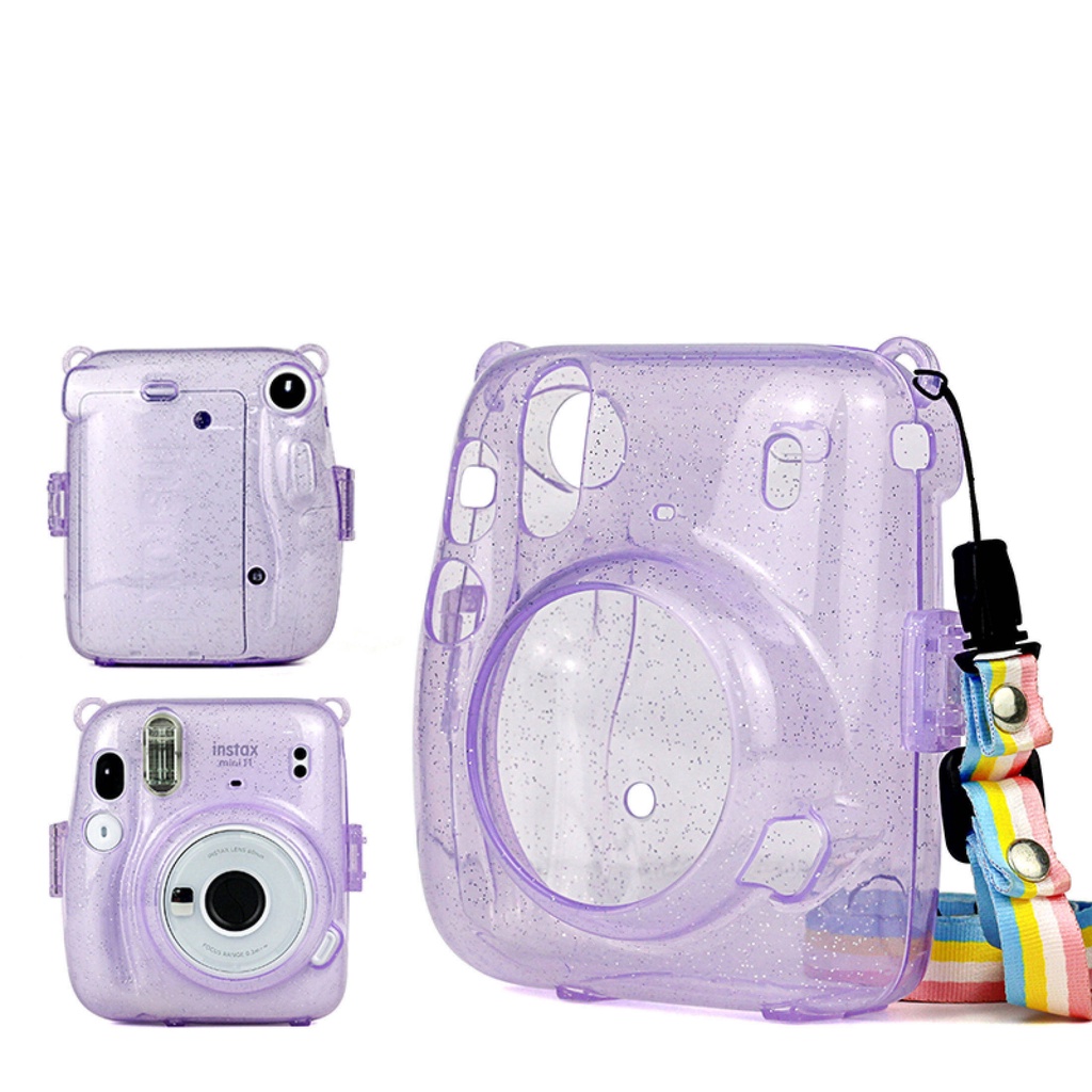 [Mã SKAMCLU9 giảm 10% đơn 100K] CASE TRONG BẢO VỆ MÁY INSTAX MINI 11