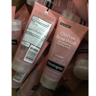 Sữa rửa mặt hạt Neutrogena hương hoa hồng (198ml)