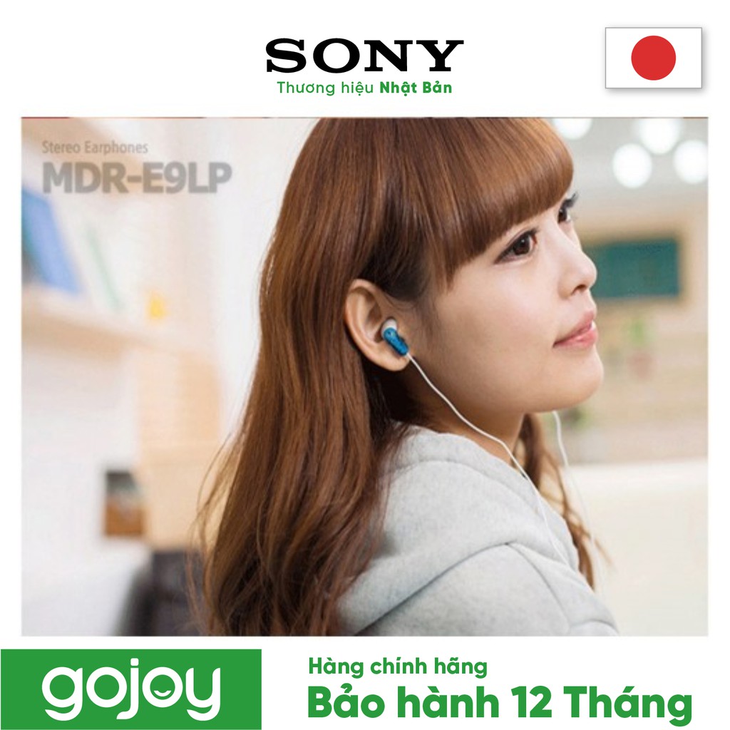 Tai nghe nhét tai Sony MDR-E9LP chất âm hay chính hãng - Bảo hành 12 tháng