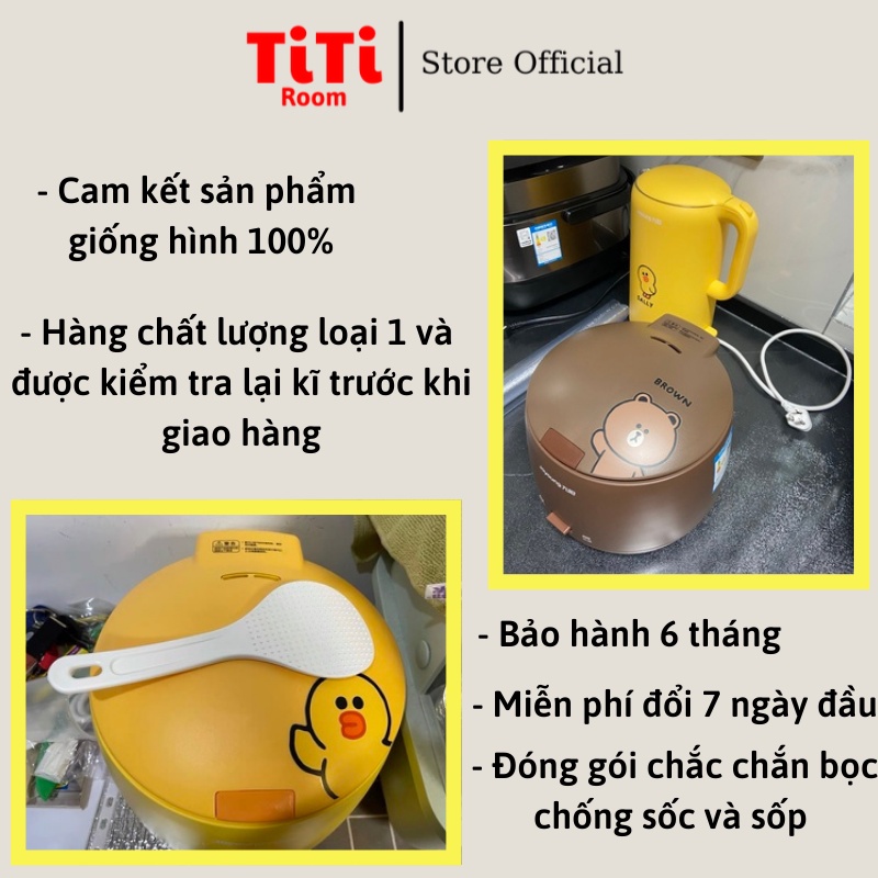 Nồi cơm điện mini Joyoung đa năng cao cấp giá rẻ dung tích 1.5L phù hợp 2 người ăn TiTi Room