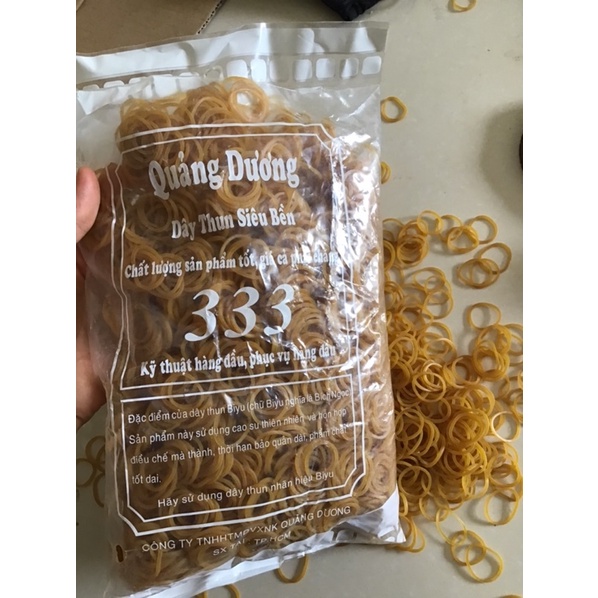 100g vòng chun vàng - dây thun, dây nịt đường kính 2cm siêu dai